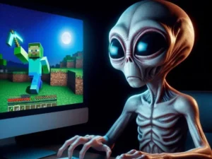 As Aventuras de Um Alien no Minecraft