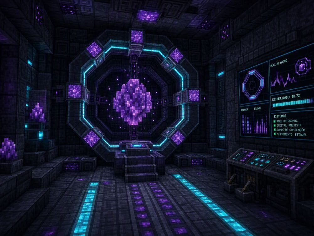 Como Construir uma Máquina de Teletransporte no Minecraft